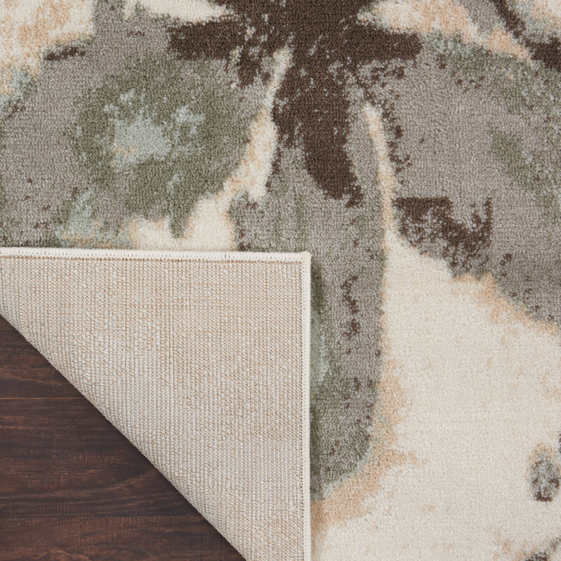 Tapis ivoire Pranav, Rectangle 5 pi 3 po x 7 pi 3 po