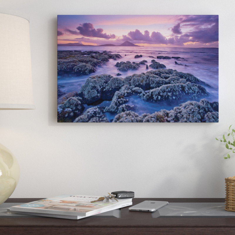 « coucher de soleil, ballycroy » par gareth mccormack, reproduction de photo sur toile tendue, H 8 po x l 12 po x P 0,75 po
