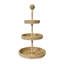 Provence Rattan 3-Tier Shelving Unit - Whitewash