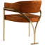 Chaise en velours Kirsi-75000014-75000016
