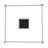 Anillo 1 - Light Flat Black LED Unique/Statement Pendant