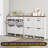 Freestanding Shoe Cabinet Wtih 4 Flip Drawers & 2 Drawers-1154441434