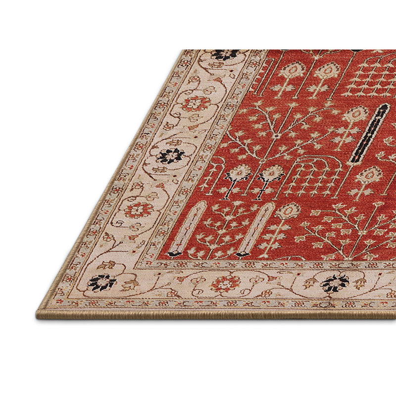 Baruyr Oriental Indoor Rug, Rectangle 6' x 9'