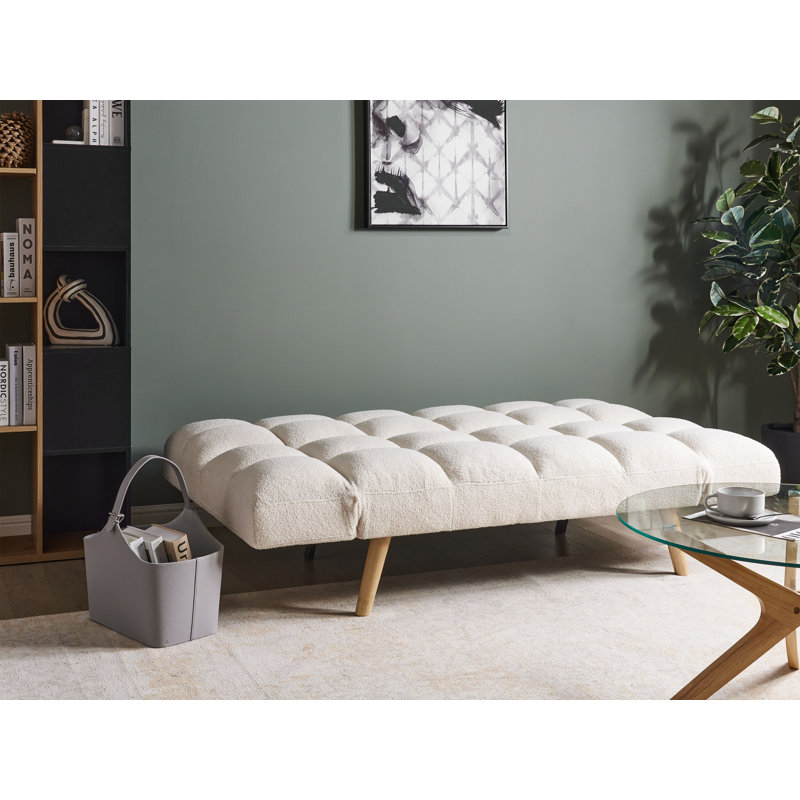 Sofa Bed INGARO Boucle, White