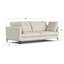 Canapé de 90 pouces Mid Century-1946795044
