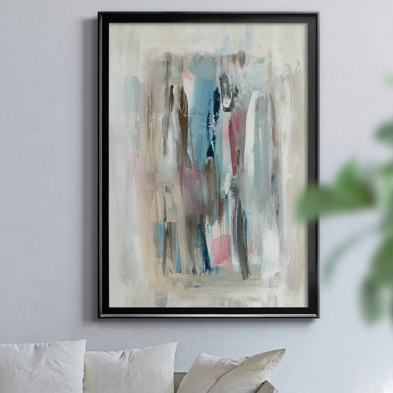 «Rain Shadow I» par J Paul, reproduction d'art sur toile encadrée, H 30,5 po x l 42,5 po x P 1,5 po, Noir