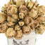 Dried Rose Bundle in Ceramic Pot-603323824