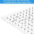 10" Rainfall Shower Head - Stainless Steel, Elegant Appearance Steel In Enjoyable Time-120883141