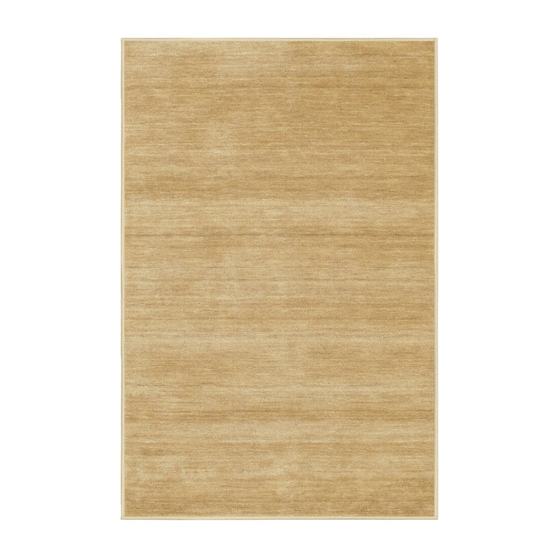 Tapis contemporain brun clair, Rectangle 7 pi x 10 pi