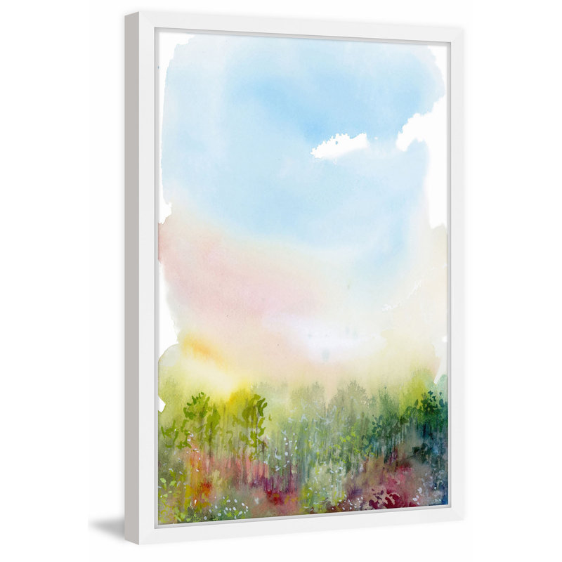 " Spring Meadow " by Lindsay Megahed, 18" H x 12" W x 1.5" D