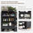 Aaleah 72'' Kitchen Pantry with Classified Pantry Door, Storage Cabinet with Organizer, Drawer,Adjustable Shelves-1600064338