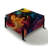 Poupart Psychedelic Swirls - Abstract Large Square Ottoman