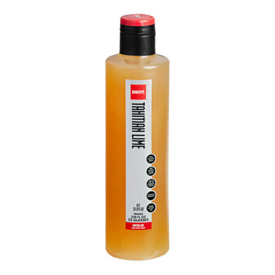 SHOTT sirop aromatisant à la lime véritable de Tahiti 1 litre 711SYPALIM1L