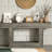Wooden Farmhouse 2-Tier Sofa Entryway Table-1122999234