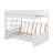 Full Size Convertible Bunk Bed With Drawers-165814353