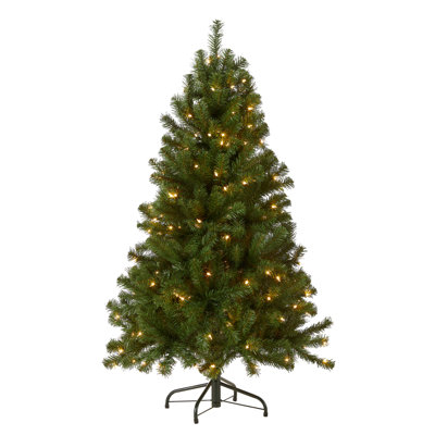 Leilonie Pre-Lit Spruce Christmas Tree