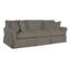 Bedford Boucle and Cotton Slipcovered Sofa-611498596