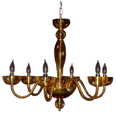 Lustree 6 lumières façon bougie/classique Frederick