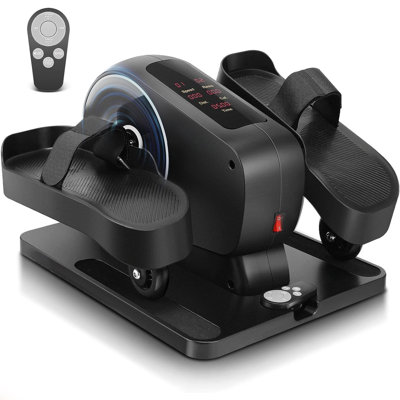 Venus Under Desk Elliptical, Electric Ellipse Leg Exerciser While Sitting For Seniors Adults, Auto/Manual Dual Mode Motorized Foot Pedal Exerciser With Remote Control For Home Office Use