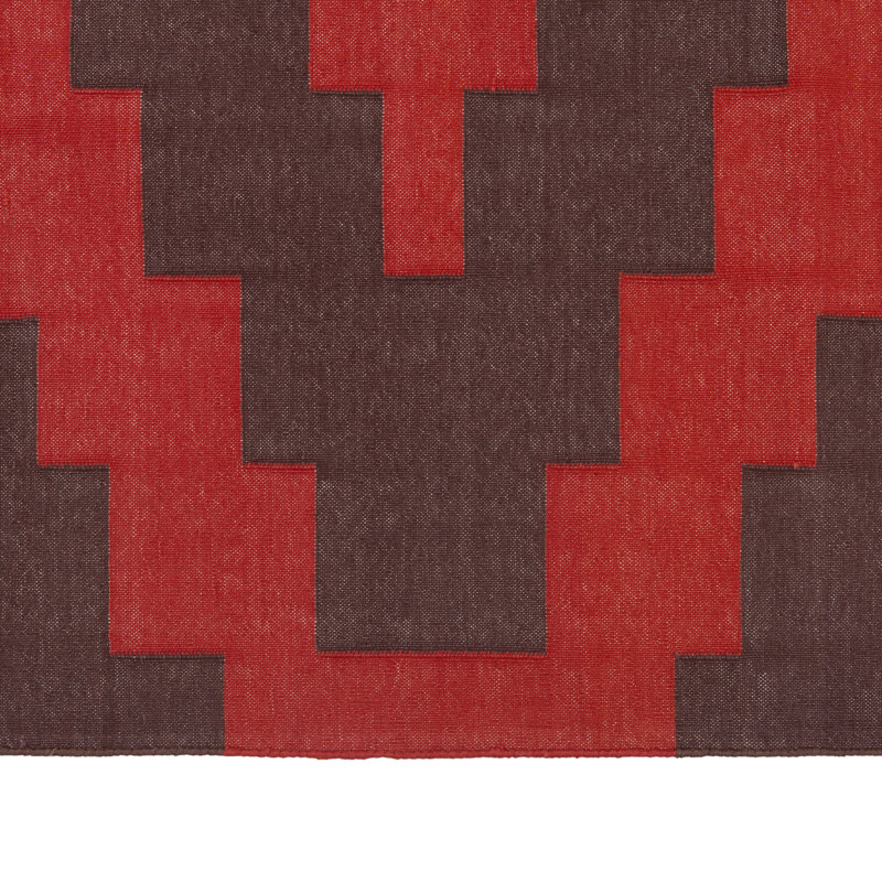 Geometric Cotton Rug, Rectangle 8'10" x 11'10"