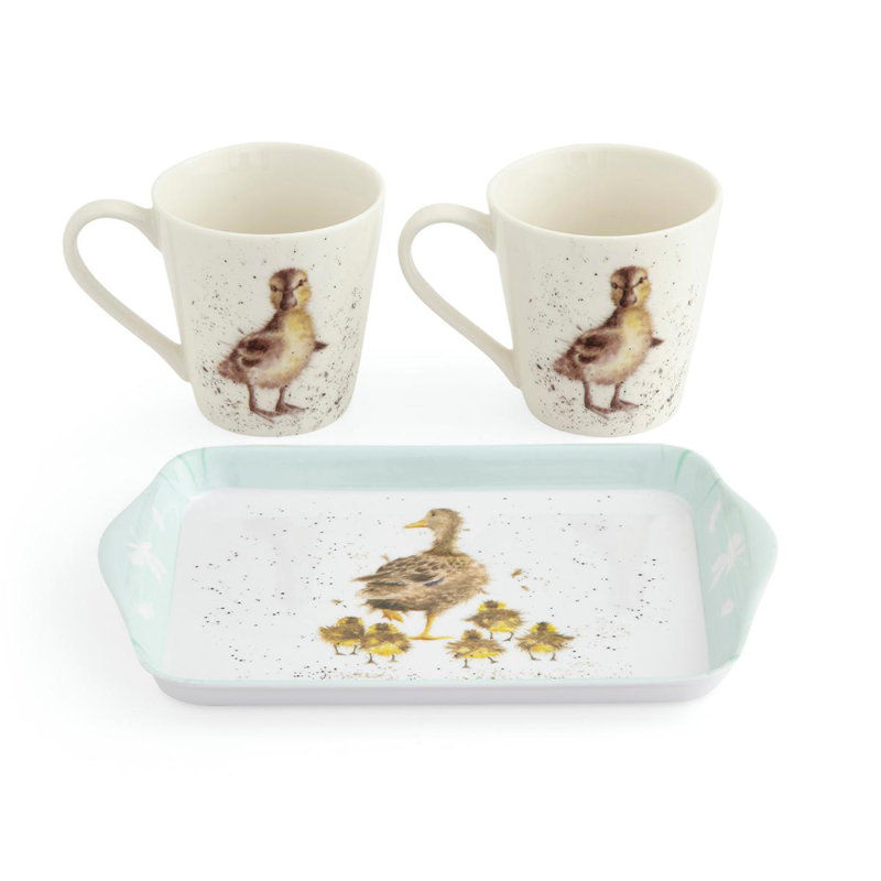 Wrendale Designs - Lovely Mum Mug and Tray Set