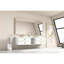 84 po Miroir de salle de bain avec cadre en aluminium X 48-2108566029
