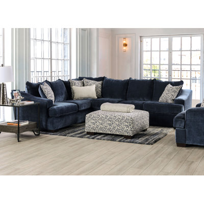 Penley Upholstered L-Shaped Sectional Left Hand Facing