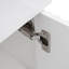 Meuble-lavabo simple avec plateau en céramique 12,20 po Krishawna