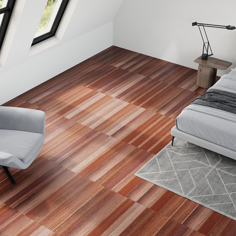 15.2cm W x 91.5cm L x 0.2cm Laminate Flooring