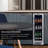 Whyter 12" width 75 Cans Stainless Steel Beverage Refrigerator with Digital Control