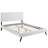 Macie Platform Bed with Round Splayed Legs-539381003-539380998