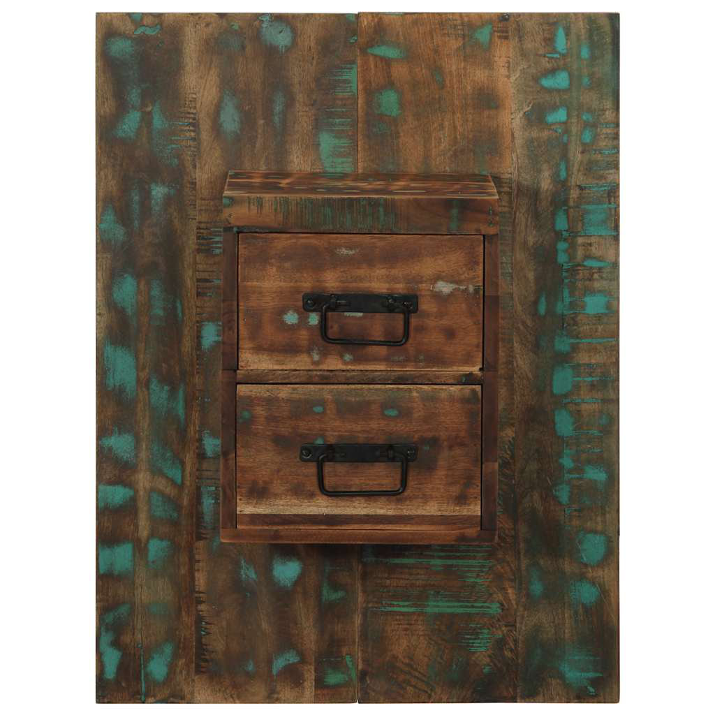 60cm W Solid Wood Bedside Table