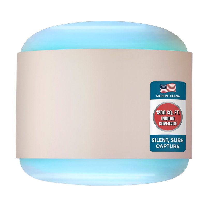 Applique murale anti-mouches Flowtron 1200 pi2, contrôle des insectes d'intérieur 80 W avec méthode à double leurre, Blanc