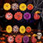 16 mini-citrouilles artificielles de 2,4 pouces, fausse petite récolte d'automne, citrouille, simulant un légume pour la fête de cuisine à domicile, décoration de l'Action de grâce (multicolore)