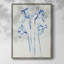 Inky Daffodils II, reproduction encadrée - bois massif-1658399215