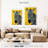 Brampt Yellow Zebra Multi-108545497