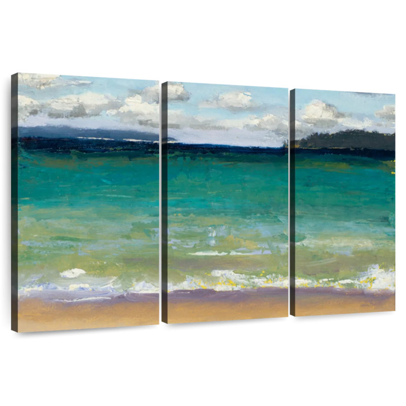 Gillard Caribbean Beaches, 48" H x 74" W