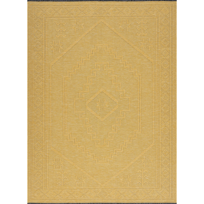 Tapis d'intérieur lavable à la machine Brenly, Rectangle 2 pi x 3 pi