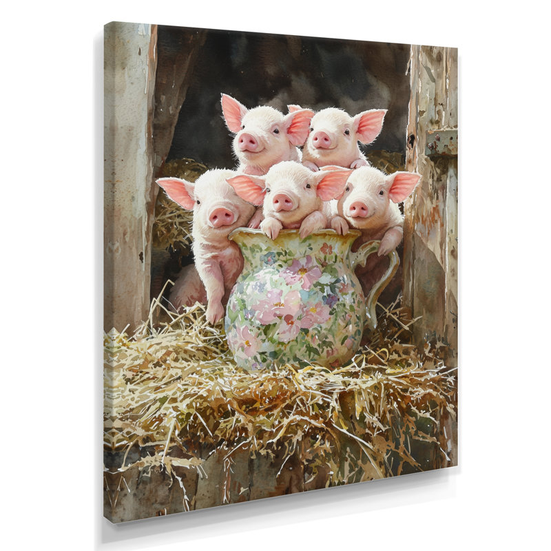 Guertin - Animaux, art mural, salon, H 32 po x l 16 po, Toile tendue, Ne s’applique pas