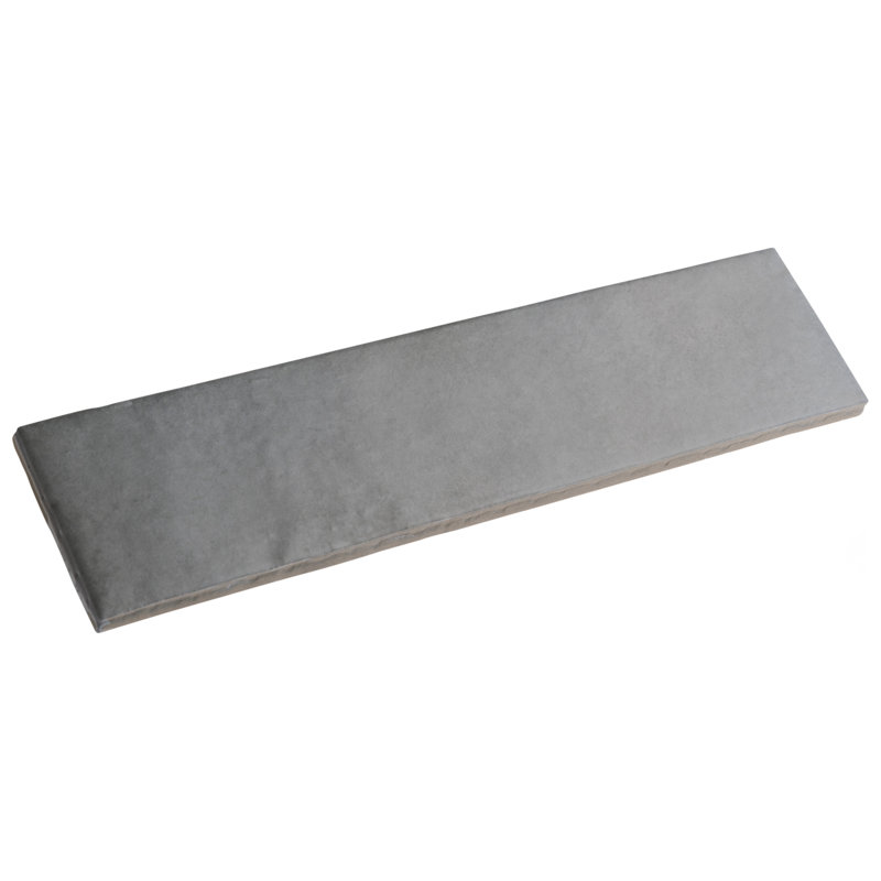 Heritage 2" x 10" Porcelain Stone Look Wall & Floor Tile, Carbon
