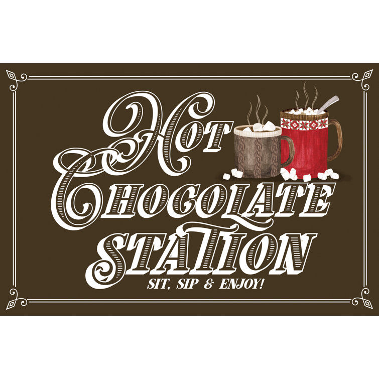 Tabletop Hot Cocoa Station