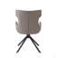 Ensemble de 2 fauteuils d'appoint en cuir et cuir noir Finsh