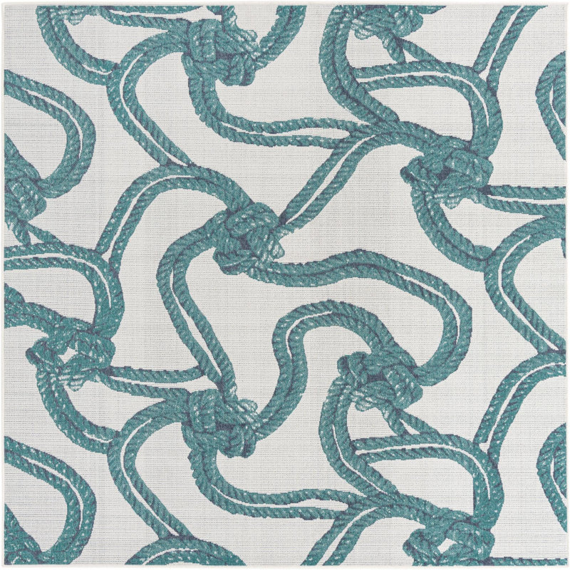 Bette Indoor / Outdoor Rug, Square 7'10"