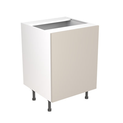 KitchenKit Flatpack Slab Matt Base Unit Sink