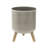 Modena Planter with Stand, Brushed-101174432