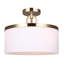 Luminaire suspendu tambour 3 lumières Bodell