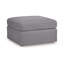 Repose-pieds carré Meso, polyester granit Nuvella, 32 po-110979820