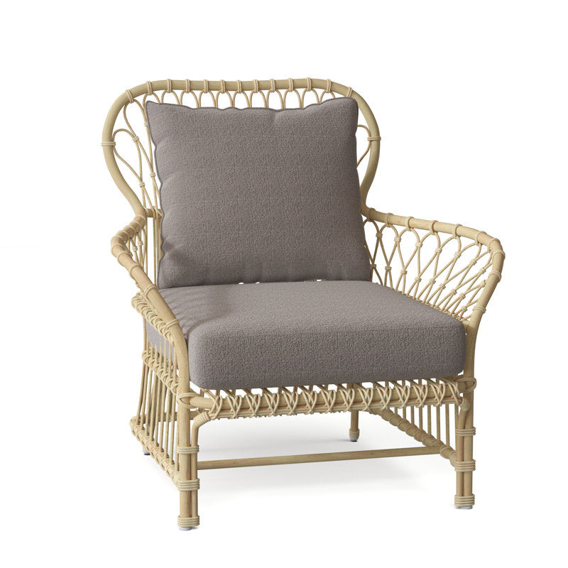 Savannah Outdoor Lounge Chair, Ash