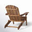 Chaise Adirondack pliante en bois massif Kalicki-1064956018