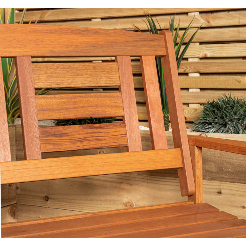 Abdulhadi Solid Wood Outdoor Bench
